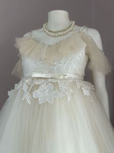 Elegant Cream wedding gown