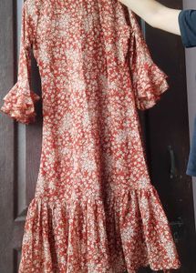 Chic Floral Midi Dress