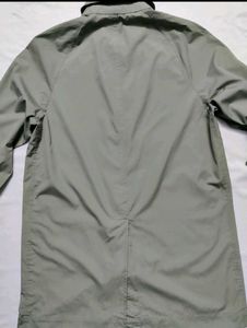 Classic Imported Trench Coat (Olive)