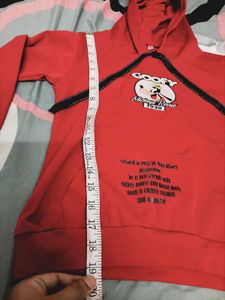 Red Goofy Mickey's Revue Hoodie