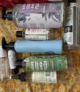 empty bottles