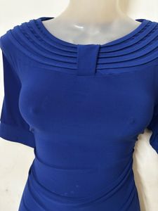 Elegant Blue Top