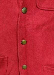 Red Casual Blazer