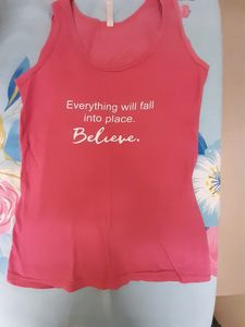 Pink Tank Top