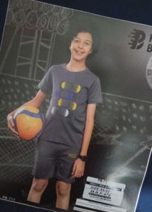 Boys Grey Graphic T-Shirt and Shorts Set