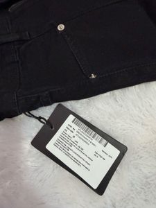 Black bootcut jeans
