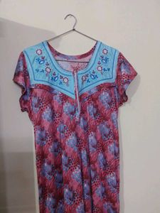 Floral Print Maxi Dress