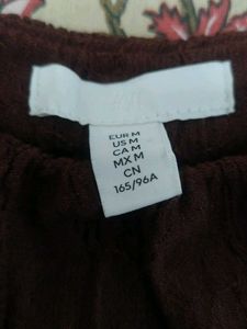 Coffee brown textured Top