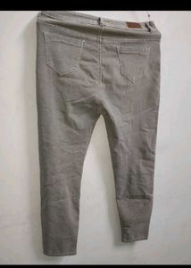 Casual Grey Denim Jeans men co