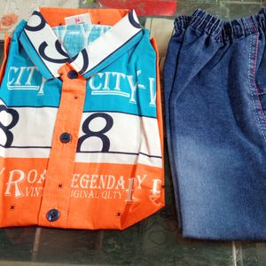 Shirt With Helf Pant