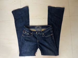 Womens Low rise vintage Flared Jeans