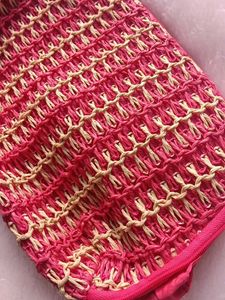 Benefit Pink Woven pouch ♥️💕