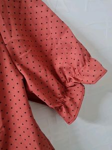 Women's Crop Top - Rust