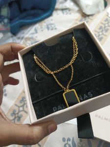 18 carat gold plated palmond chain