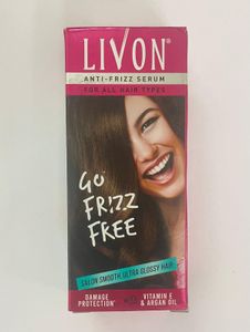 Livon Anti-Frizz Serum for All Hair Types