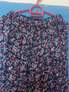 Flowy Floral Palazzo Pants