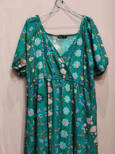 Bohemian Print Maxi Dress