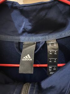 Oversized Navy Blue adidas Track Jacket