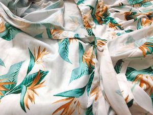 Tropical Print Shorts + Shirt