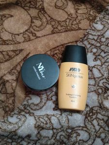 nykaa skin genius foundation+ ny bae pink loose po