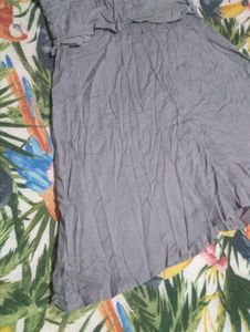 Gray Mini Dress