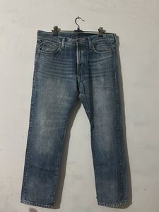 Men's Classic Blue Wash Denim Jeans