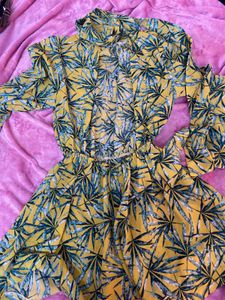Tropical Print jumpsuit