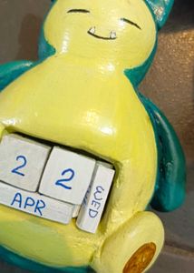Snorlax Perpetual Calendar