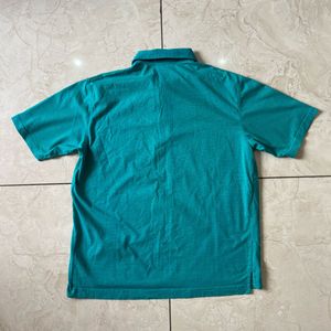 Patagonia Teal Polo Shirt