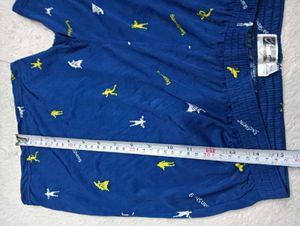 Men's Blue ♥️♥️♥️Printed Sleep Shorts