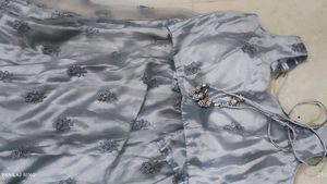 Elegant Grey Lehenga Choli Set