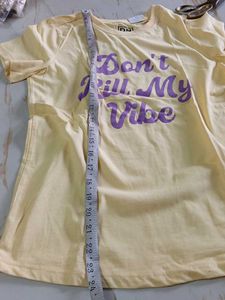bust 34 Graphic T-Shirt with "Don't Kill My Vibe"