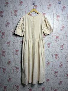 Elegant Cotton Midi Dress