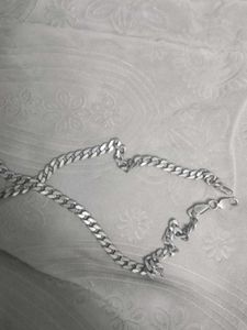 22k gold ring and 925 pure silver chain