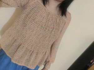 Floral Print Square Neck Blouse