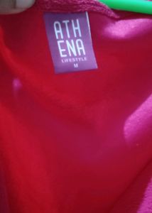 Athena Pink Colour Slit Dress , Not Used Even Once