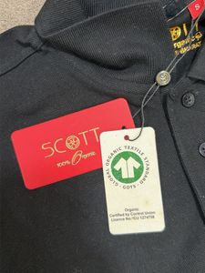 New unisex Black Polo Shirt