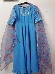 Frock Suit With Dupatta