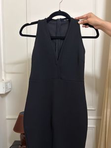 Bodycon Black Mini Dress (V-Neck Sleeveless) Dres
