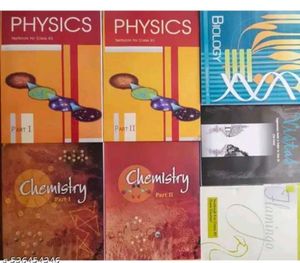 Class XII Physics, Chemistry, Biology english