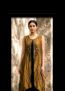 Elegant Embroidered Ethnic Gown