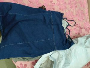 denim dress sleeveless