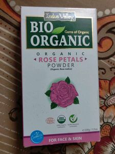 Bio Organic Rose Petals Powder
