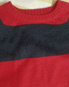 Striped Knit Sweater - Classic Style for winter
