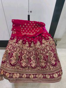 Elegant Embroidered Lehenga Set