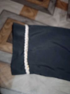 Girls Black Kurta with Embroidery