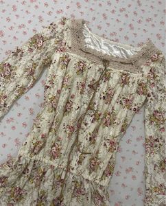 Bohemian Floral Lace Blouse