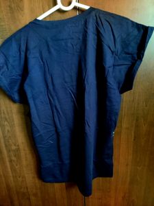 Navy Blue Casual Tee