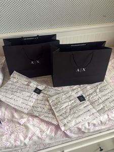 armani exchange paper bag
