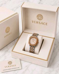 Versace women’s  Luxury Analog Watch – Green Sunra